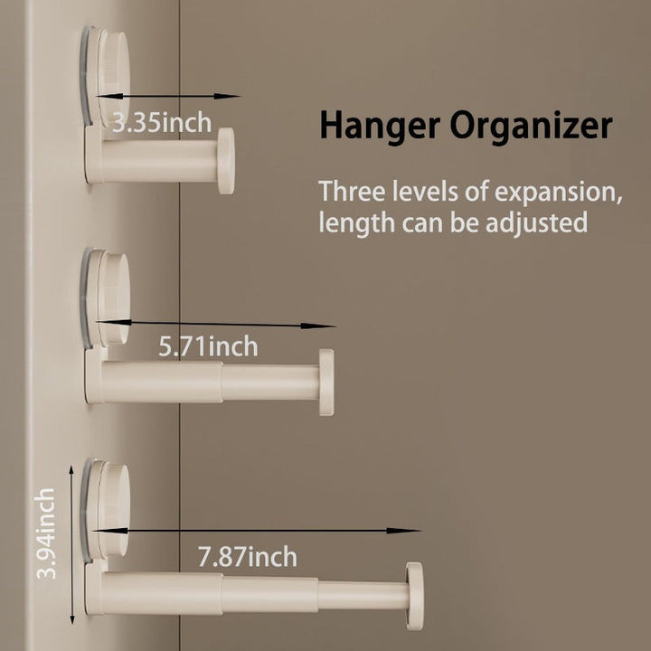 Telescopisk Suge Henger Organizer Skanto