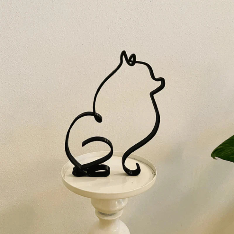 Skanto | Hundekunst Skulptur Hjemdekorasjon