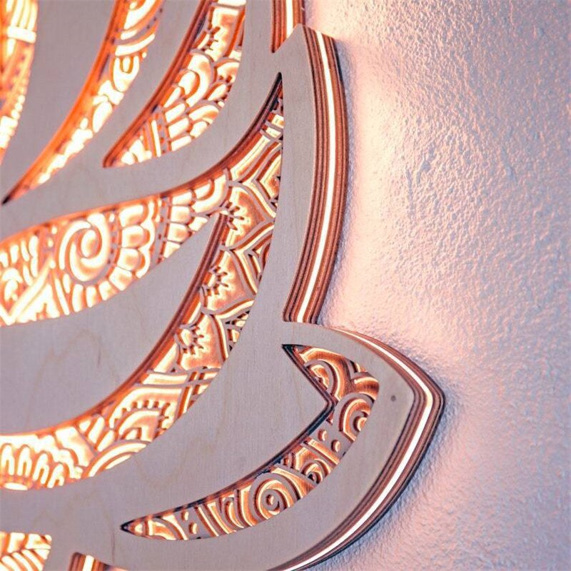 Skanto | Spirituell Lotus Vegglampe
