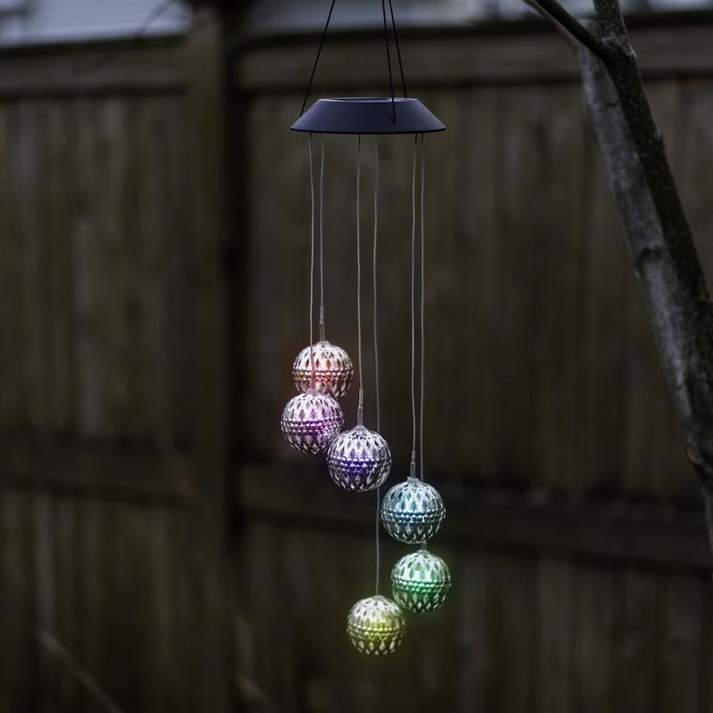Skanto | Solar Wind Chime Utendørs Lys