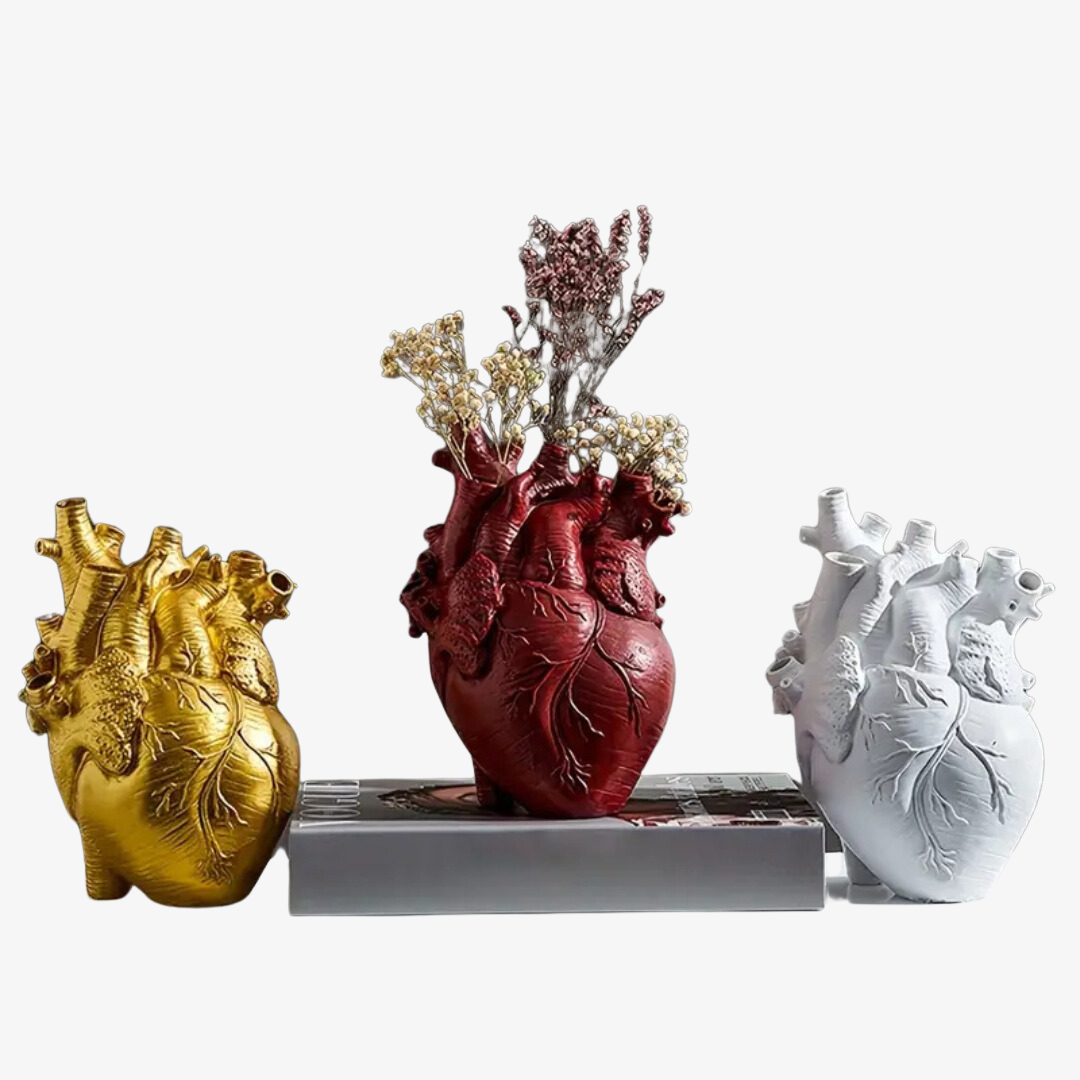 Skanto | HeartVase Blomsterkrukke - Unik Hjertekrukke