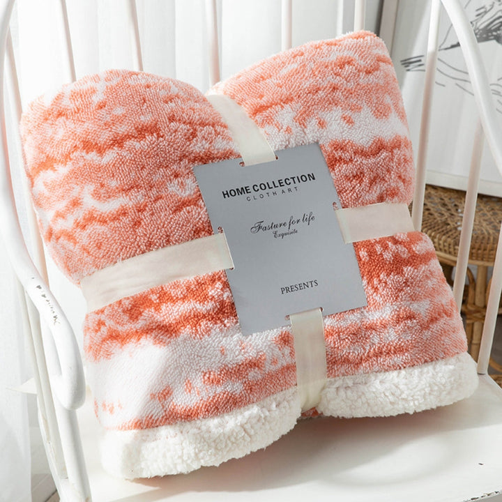 Seraphina Samt-Sherpa-Decke