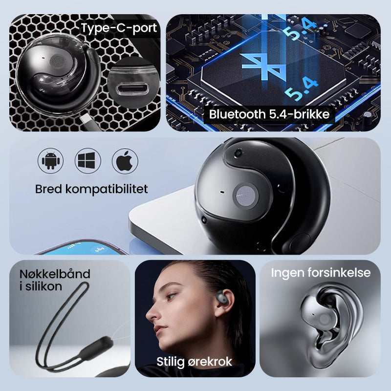 Skanto | Smarte Trådløse Bluetooth Oversettelses Ørepropper