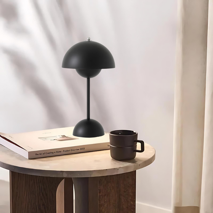 Skanto | Moderne bordlampe i soppdesign med berøringskontroll