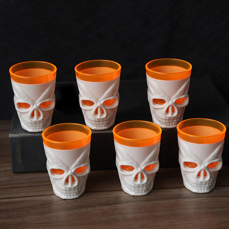 Skanto | LED Hodeskalle Vinglass 12 PCS