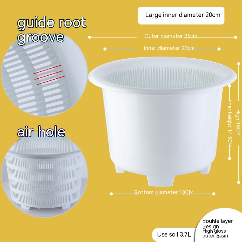 Skanto | Pustende Rotkontroll Potte for Planter – Ideell for Sunt Vekst og Optimal Lufting