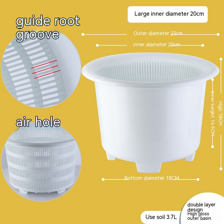 Skanto | Pustende Rotkontroll Potte for Planter – Ideell for Sunt Vekst og Optimal Lufting
