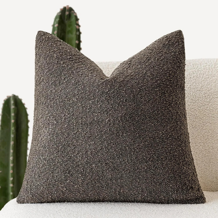 Tulum Bouclé Kissenbezug 45x45cm Dekokissen