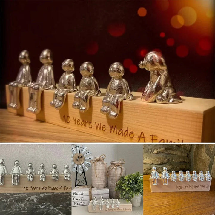Skanto | Tidless Familie Skulptur