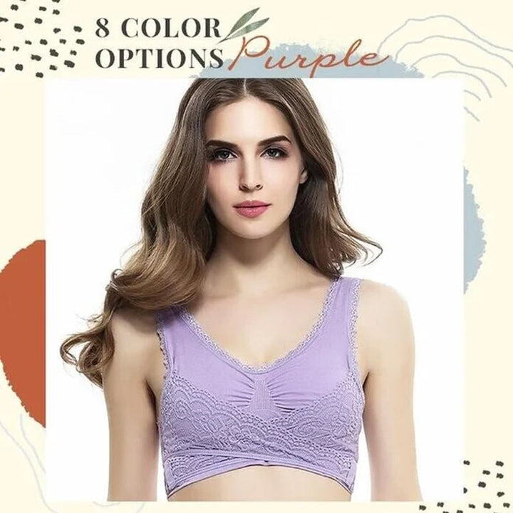 Skanto | Front Cross-Side Buckle Lace Bh