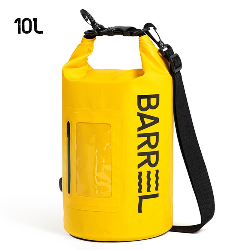 Skanto | Vanntett Lett Tørt Bag (2L/4L/10L), for Reised, Svømming, Båtferd, kajakkpadling, Camping & Strand