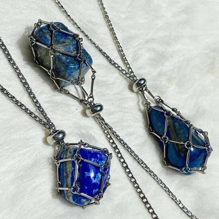 Skanto | Krystallstein Choker Halskjede