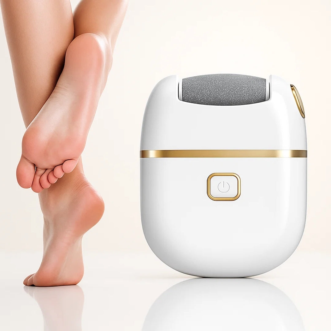 Callus Remover – Oppladbar trådløs – Leger sprukne hæler – Gjenoppretter myke, glatte føtter hjemme Skanto
