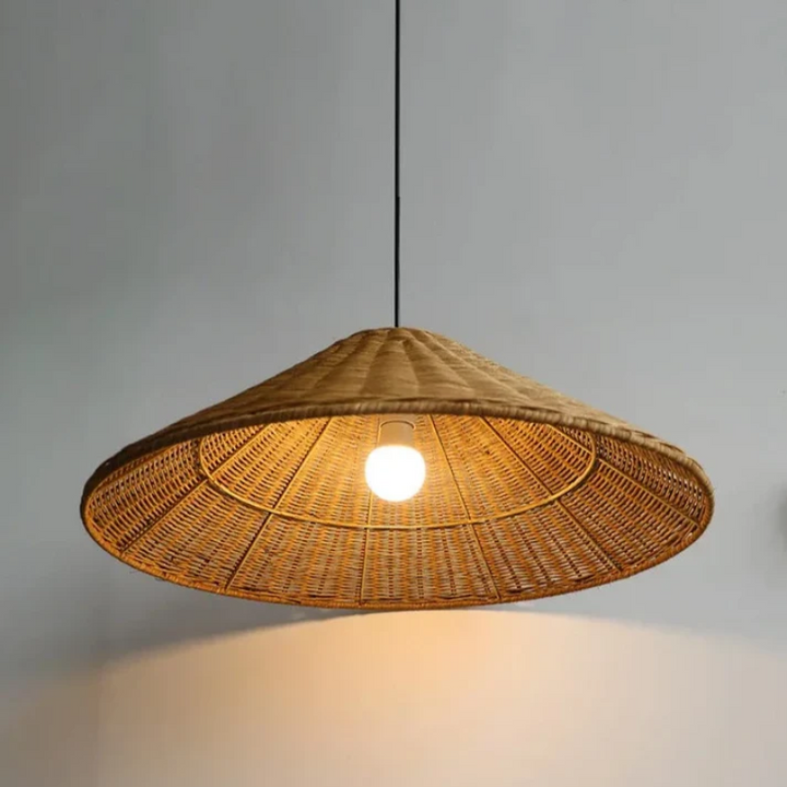 Skanto | Skandinavisk LED Pendellampe Laget av Bambus
