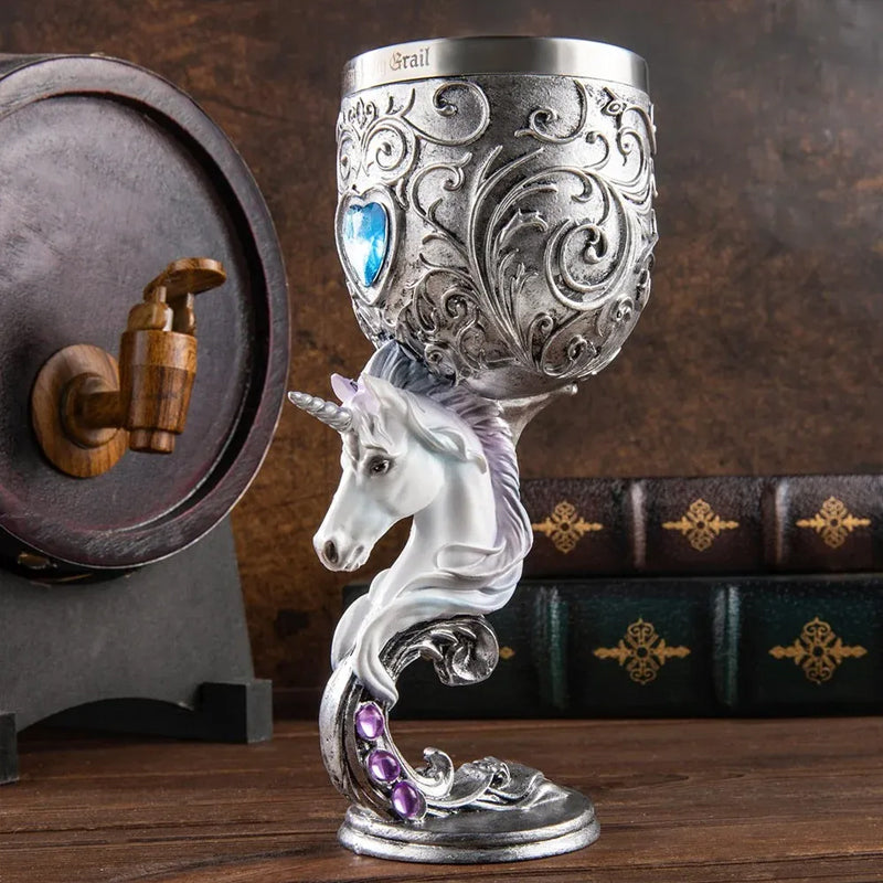 Skanto | 3D utskåret vintage Champagne Glass