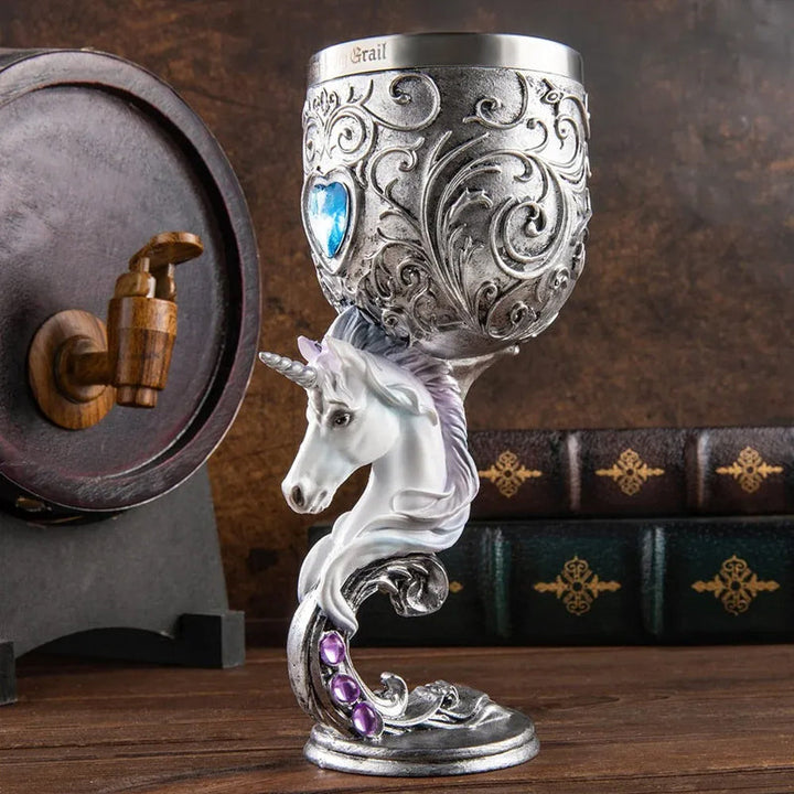 Skanto | 3D utskåret vintage Champagne Glass