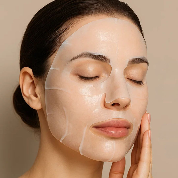 GlowRevive | Kollagen Arkmaske – Hydrerende Nattbehandling – Hydrogel – Anti-Aldring Hudpleie Skanto