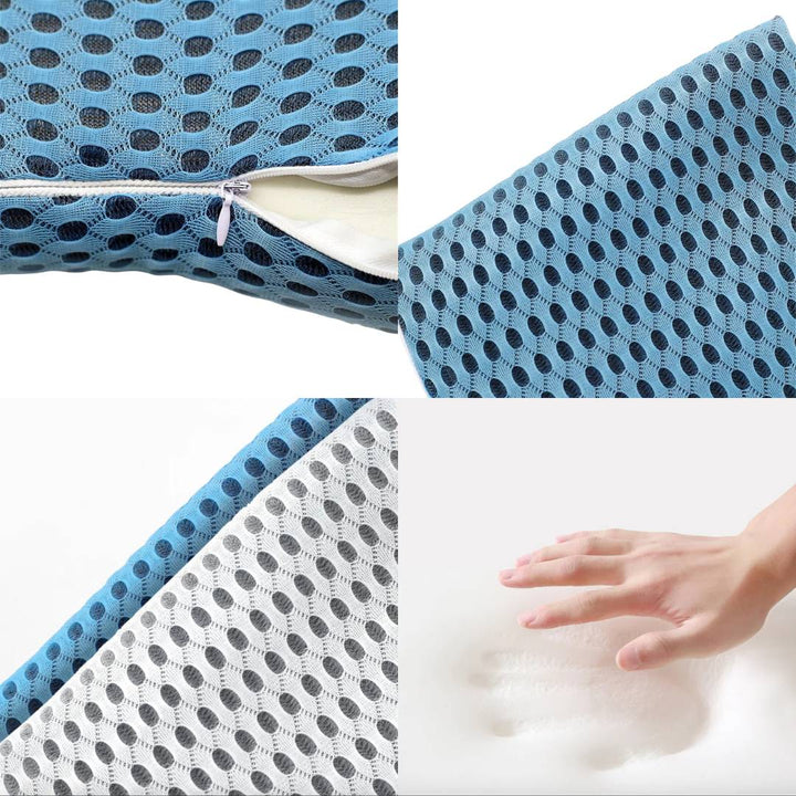 ComfortWave Lumbal Støttepute | for Lindring av Lændesmerter - Ergonomisk Design for Kontor - Kjøring og Hjemmebruk Skanto
