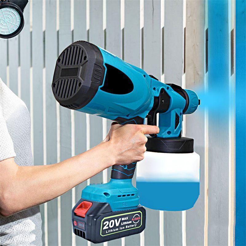 Trådløs Paint Jet Pro Twin Batteri - Kraftig og Lett Vedlikehold Skanto