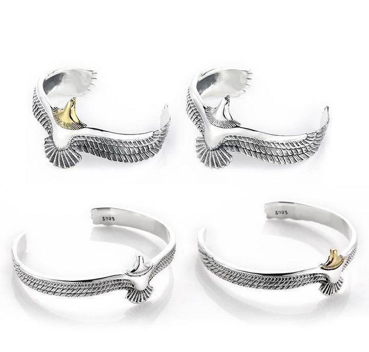 Skanto | Sølv ørn armbånd