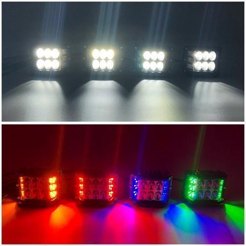 Skanto | Dual Side Shooter Dual Color Strobe Cree Pods