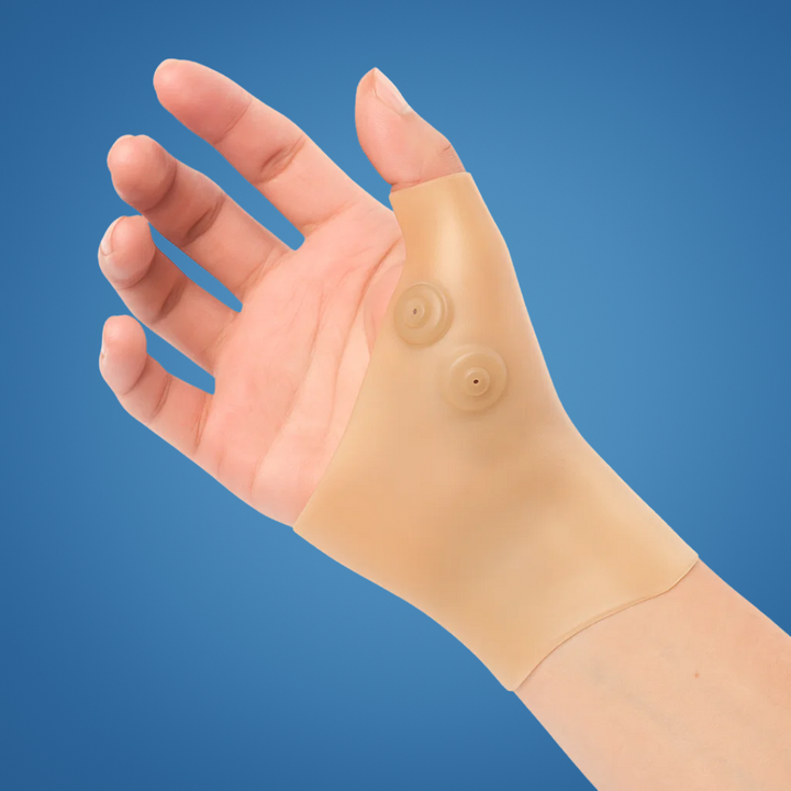 Smertelindring + Kompresjon – Non-Slip Silikon – Artritt & Leddstøtte for Hverdagskomfort Skanto