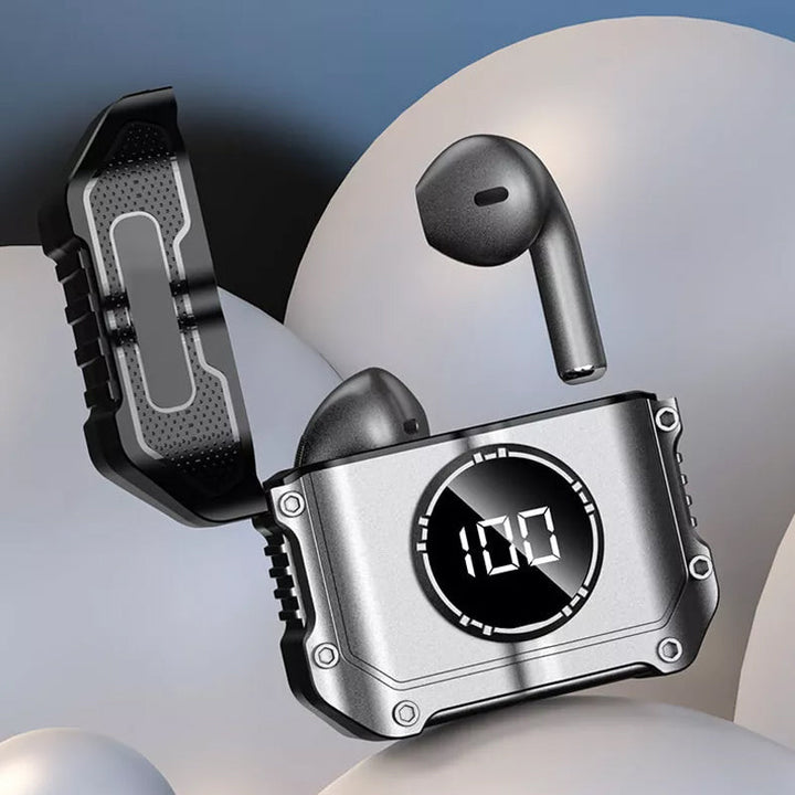 Skanto | Støydempende Digital Skjerm Bluetooth Hodetelefoner