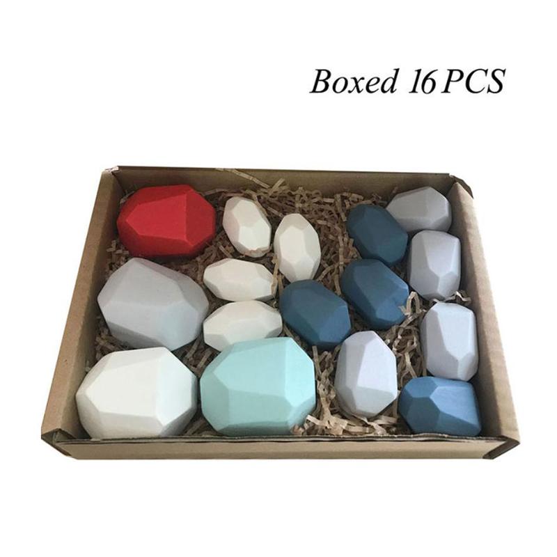 Skanto | Wood Rock Set Balansesteiner Leke