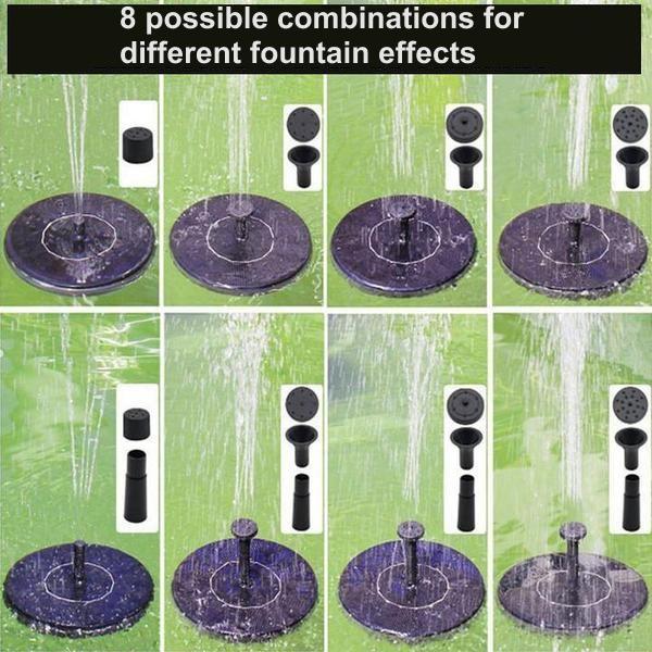 Skanto | Solar Bionic Fountain for Gardens Fødselsbad for Gulv / Grunn