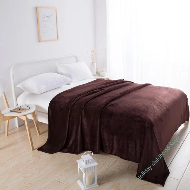 Skanto | Fløyels Sofa Teppe - VelvetLux