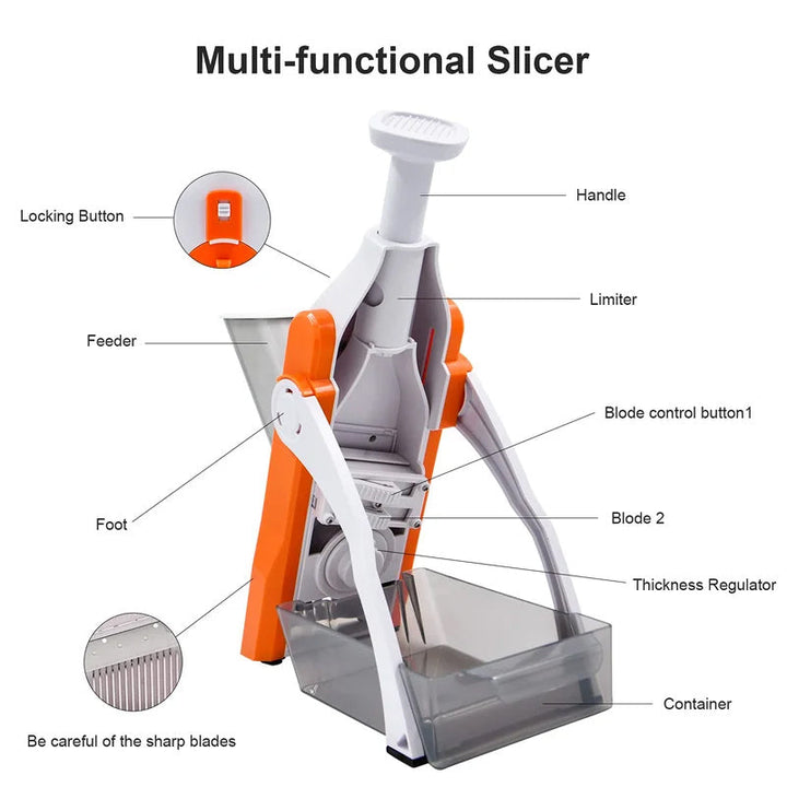 Skanto | Justerbar sikker grønnsaksskjærer