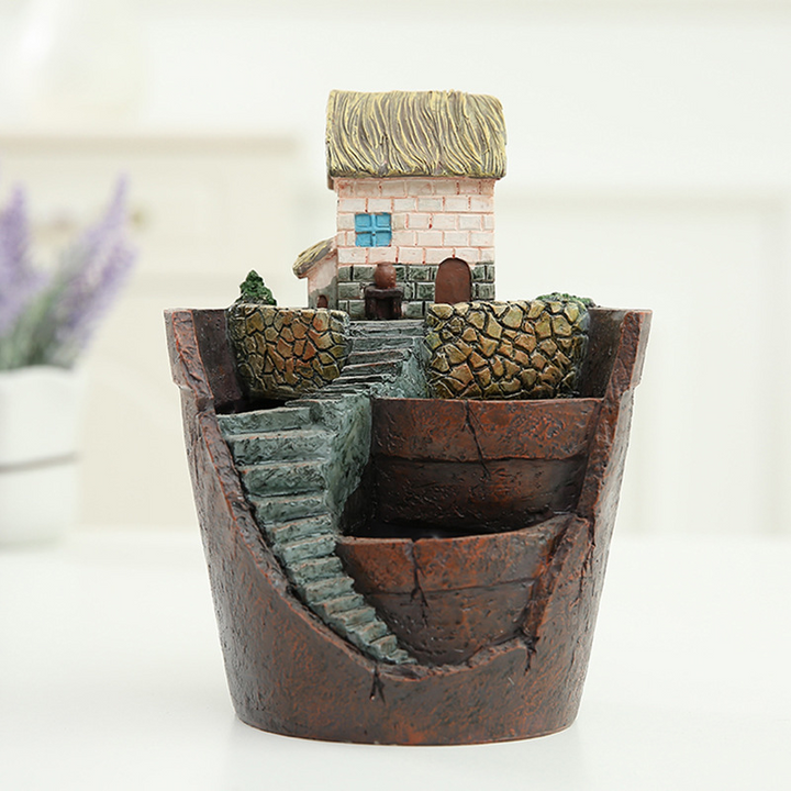 Skanto | Saftig dekorativ blomsterpotte for mini hage – Bonsai plantepotte for mikrolandskap og hage