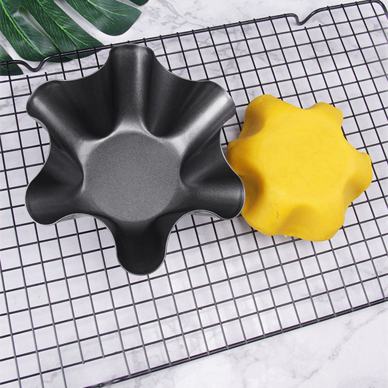 Petal Formet Karbonstål Baking Bowl | Skanto