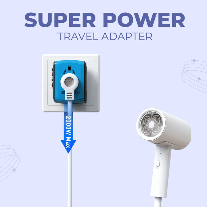 All-in-one Universal Travel Power Adapter Skanto