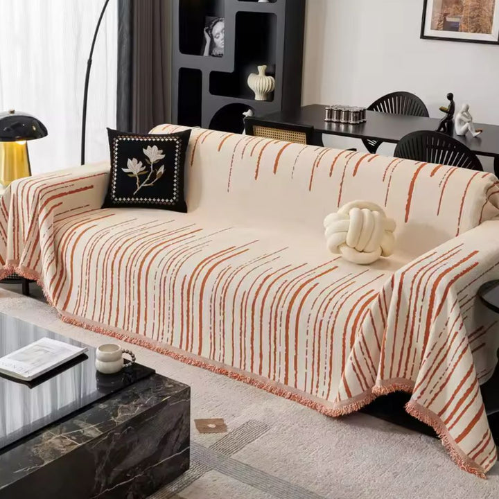 Skanto | Velour Cascade Sofa Cover