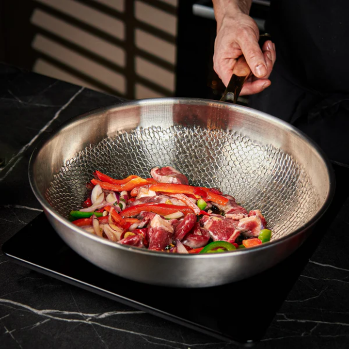 Skanto | Titan Stekepanne | Ikke-giftig, Naturlig Non-Stick & Ideell for Sunn Matlaging