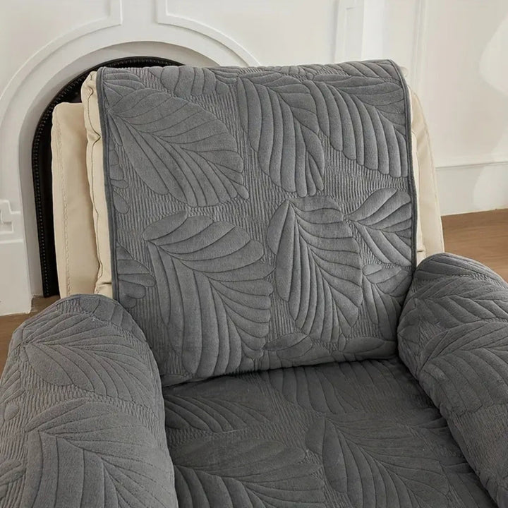 Skanto | Verdant Leaf Pattern Recliner Cover