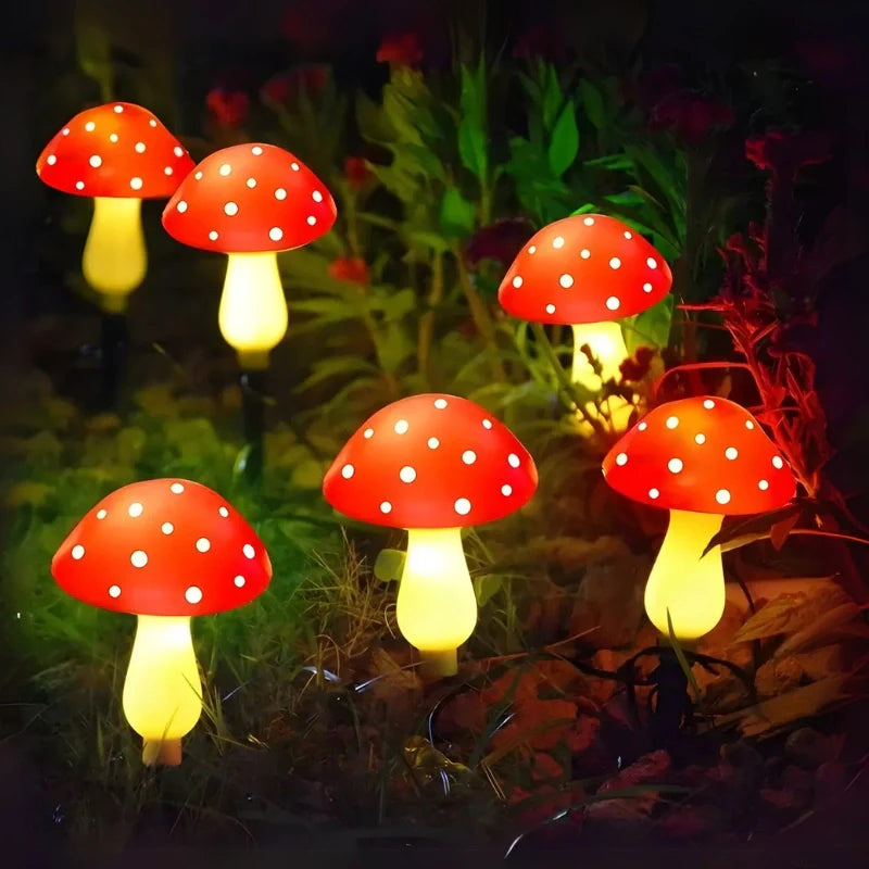 Skanto | MoonlitMushrooms Solcellehagebelysning