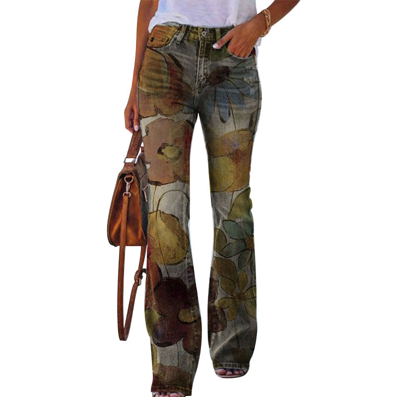 Skanto | 4-knapp Flare Jeans