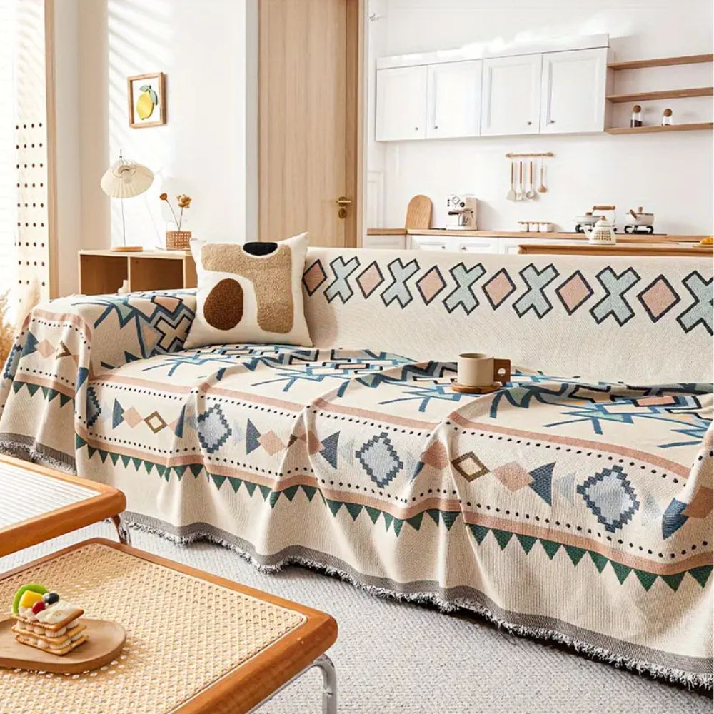 Skanto | Tribal Weave Sofa Cover