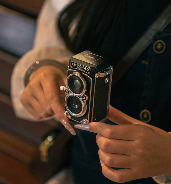 Skanto | Retro HD Twin-Lens Reflex Bærbar Mini Kamera