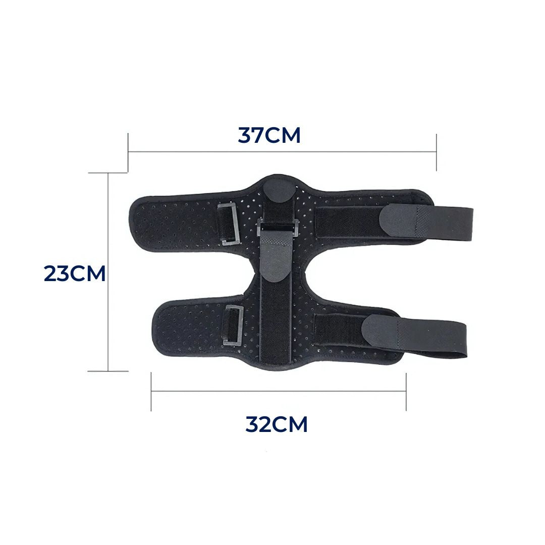 StrideGuard Drop Foot Brace Support | Fot- og Ankelstøtte - Hever Frontfot - Forbedrer Ganglag - Reduserer Fall - Lindrer Smerte for Mobilitetshjelpemiddel Skanto
