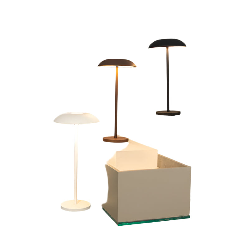 Skanto | Orbella trådløs LED bordlampe med berøringskontroll – Elegant rund moderne design