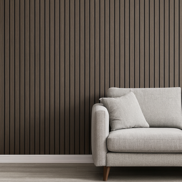 Skanto | Veggklistremerke 3D Tre-look PVC Panel Selvheftende Vanntett