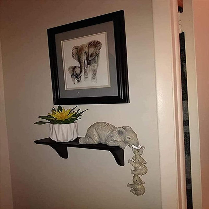 Skanto | Elefant sitter håndmalte figurer