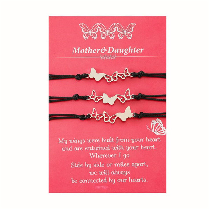 Skanto | Mor & Datter Sommerfugl Armbånd