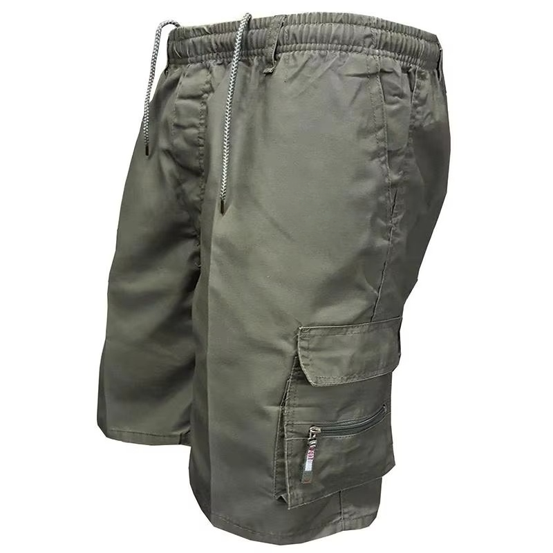Lessige Herren-Cargoshorts mit mehreren Taschen – Freizeit-Shorts for Sommer, Outdoor and Arbeit in großen Größen