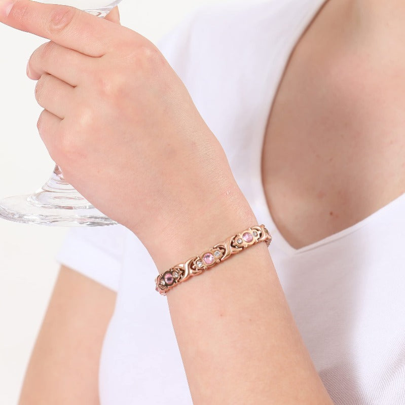 Skanto | Roségull Magnetarmbånd