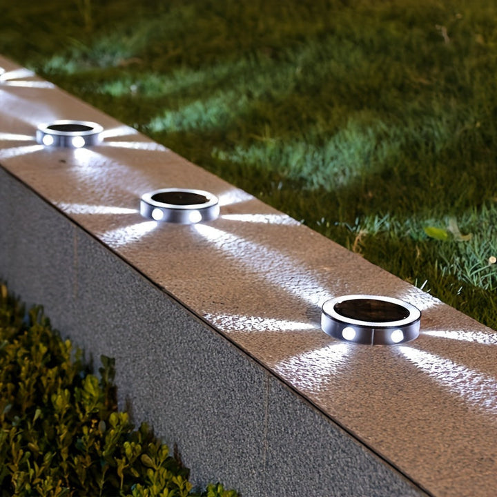 SolarGlow – 6 LED Hagebelysning Utendørs | Skanto