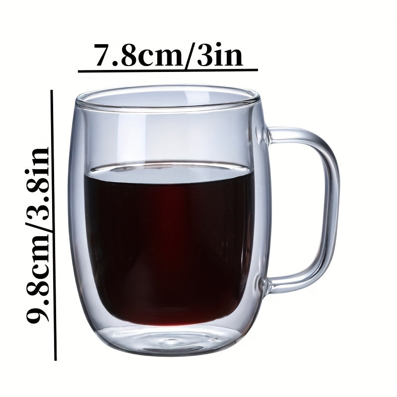 ThermoSip Dobbelveggede Glasskrus – Borosilikatglass, Varmebestandig & Elegant | Skanto